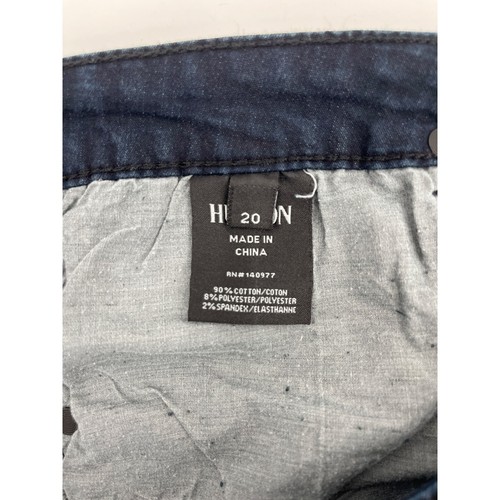 Hudson Jeans Boys Size 20 Black CPSIA 2008 Skinny Jeans - Picture 6 of 7