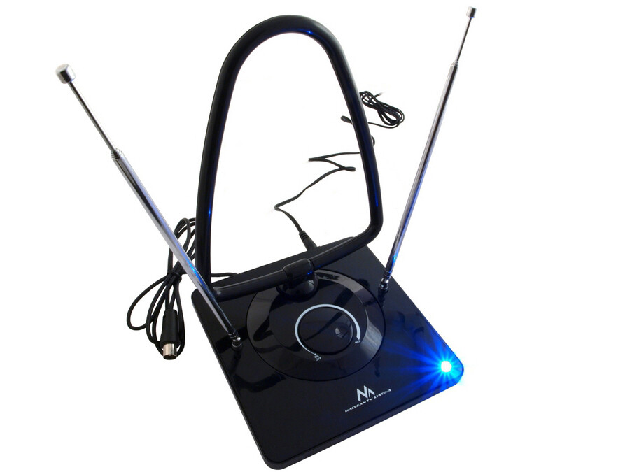 Antenne DVB-T2 HEVC MCTV-963 amplifiée pour une réception TV 4K ultra stable