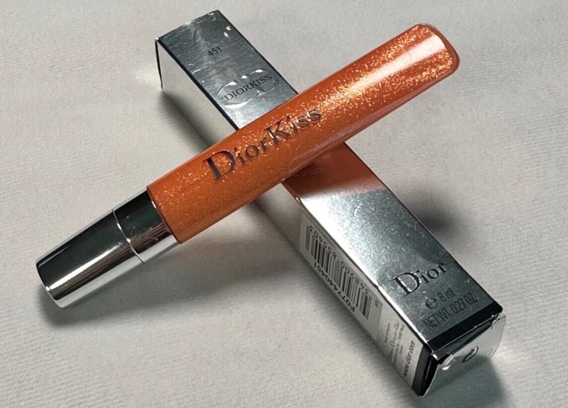 Christian Dior DIORKISS Lip Plumping Gloss Sirop 451 Mango Soda