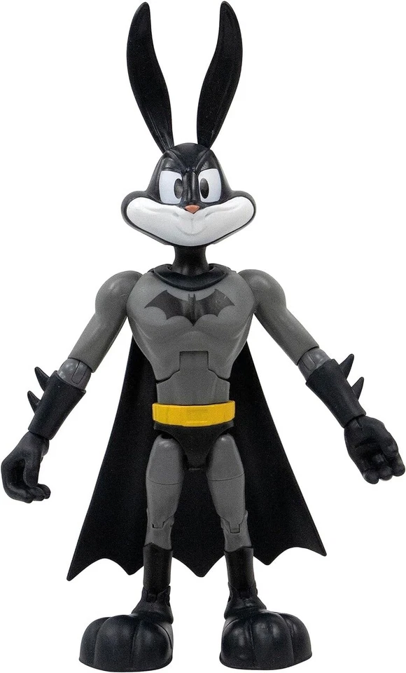 7-дюймовая экшн-фигурка WB100 Looney Tunes X DC Mashup — Bugs Bunny X Batman мультипак - Изображение 2 из 4