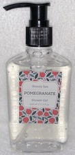Beauty Spa POMEGRANATE Shower Gel Bath Body Clear Pump Bottle 7.1 oz/210mL New