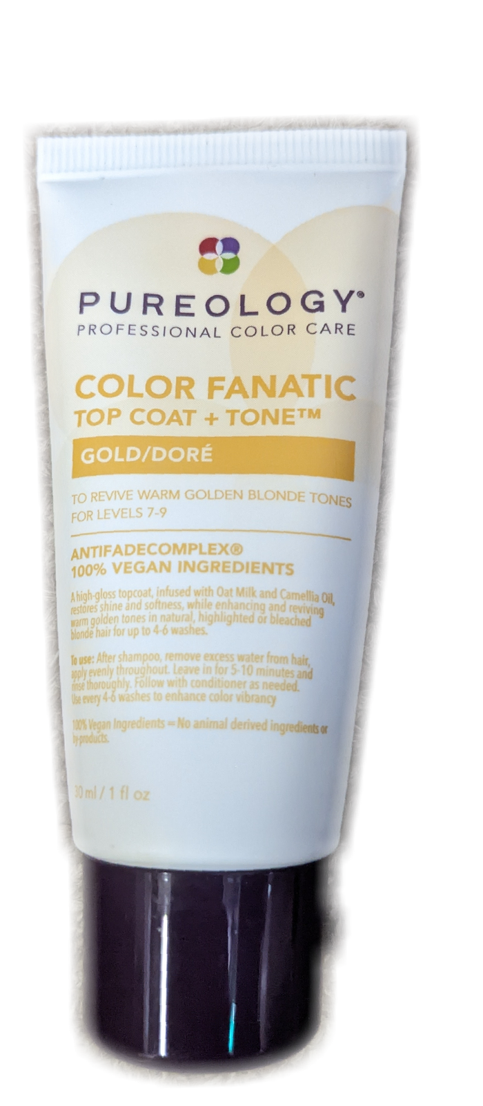 Pureology Color Fanatic Top Coat + Tone Gold 1oz eBay