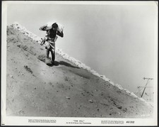 SEAN CONNERY in The Hill '65 CARRYING SACKS