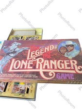 VINTAGE MILTON BRADLEY THE LEGEND OF THE LONE RANGER BOARD GAME 1980 OLD WEST