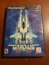 Gradius III and IV, complete w/manual (Sony PlayStation 2, 2000)