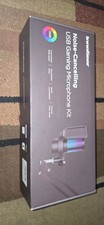 InnoGear Gaming USB Microphone, Noise Cancellation Condenser Mic with Mute, Gain