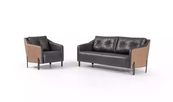 Sessel Arbeitszimmer Sitz Moderner Design BüRo Polstersessel Textil MöBel-image