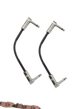 2 Guitar Patch Audio Cables Instrument Cable