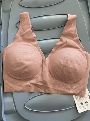 Sloggi BH Gr. XS Rot/beige Neu