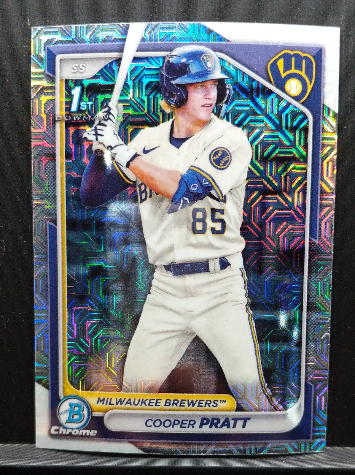 2024 Bowman - Chrome Prospects Cooper Pratt #BCP-137 Mojo Refractor (RC)