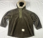 Vintage 1940’s WWII US Army Military Pile Field Parka Liner Jacket Size Large