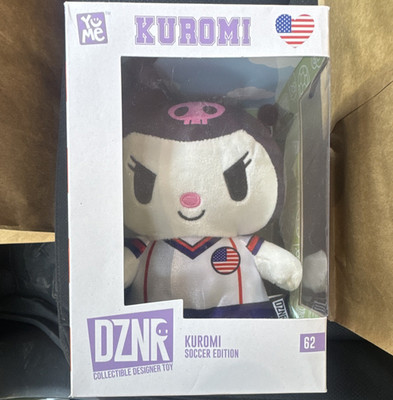 YuMe DZNR Kuromi Soccer Edition #62 Plush Designer Toy Collectible Boxed