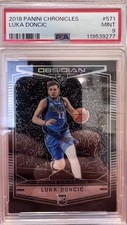 2018-19 Panini Chronicles - Obsidian Preview Luka Dončić #571 (RC) PSA 9