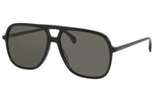 Gucci GG0545S 001 Sunglasses Men's Black/Grey Pilot 58mm