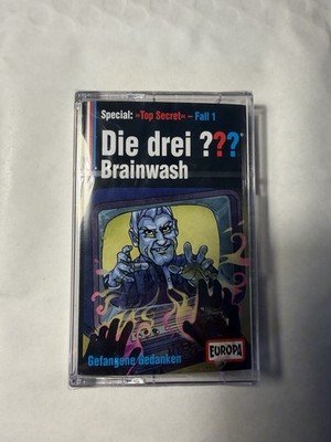 Die drei Fragezeichen ??? Brainwash, Special Top Secret Fall 1, Kassette Neu OVP