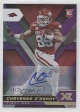 2020 Chronicles Draft Picks Purple Signatures 14/25 Cheyenne O'Grady Auto 02z2