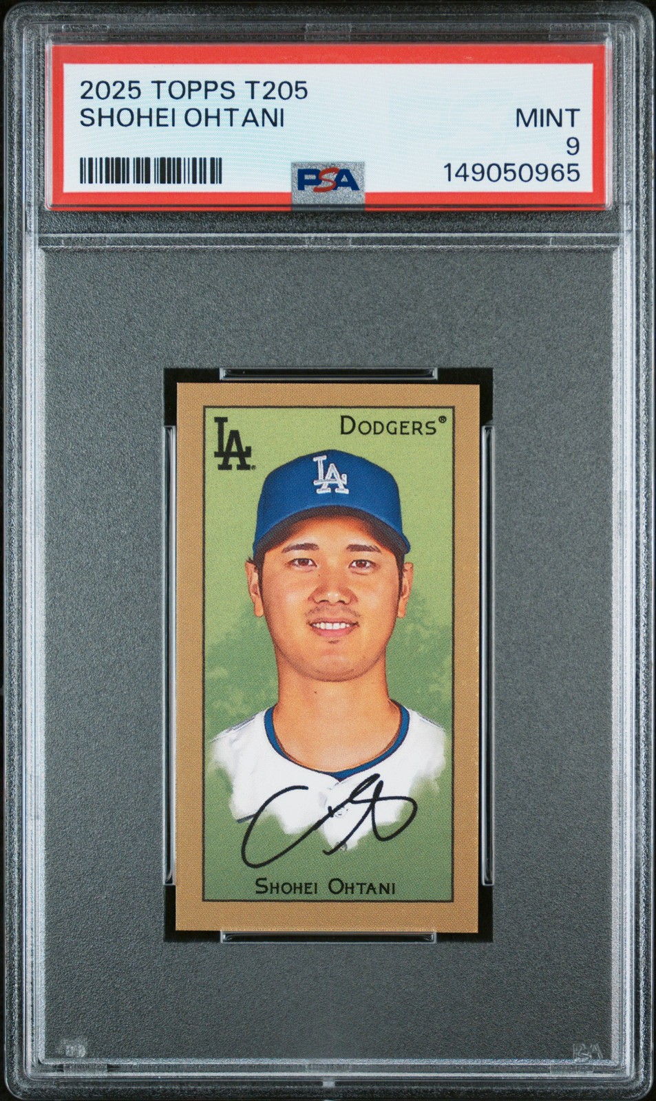 2025 TOPPS T205 SHOHEI OHTANI PSA 9