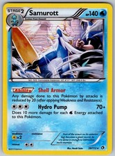 Samurott 39/113 Holo Holo Rare Legendary Treasures Pokemon Holo Lightly Played on eBay