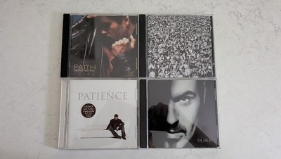 George Michael CD Lot of 4 Faith Listen Without Prejudice Patience Older Pop