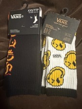 Two Kids Vans Crew Socks 10-13.5 Nwt