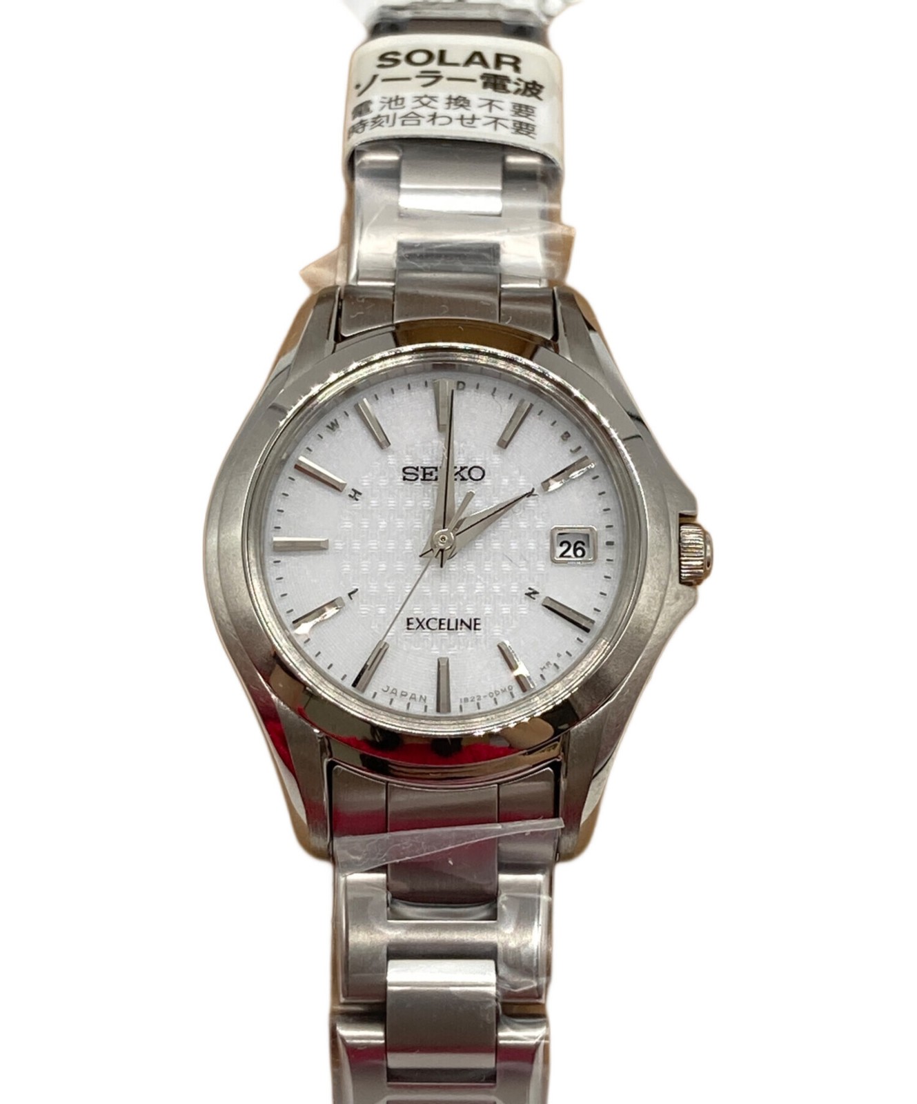 SEIKO ExceLINE Wrist Watch SWCW095 from Japan #101 image 3