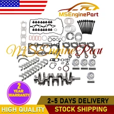 For HYUNDAI KIA G4KJ 2.4L Engine Rebuild Overhaul Kit - Crankshaft / Con Rods