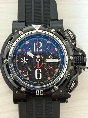 Aquanautic Sub Commander Automatic Chronograph Wristwatch with Extra Strap