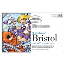 Strathmore : 200 Series : Bristol Pad : 270gsm : 11x17in (Apx.28x43cm) : Smooth
