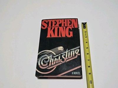 CHRISTINE by STEPHEN KING 1983 Hardcover True 1st/1st $16.95 Brodart Cover Rare!