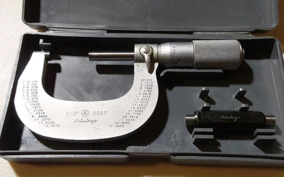 101-118 MITUTOYO MICRÔMETRO, 1-2", 0,0001", - Imagem 2 de 4