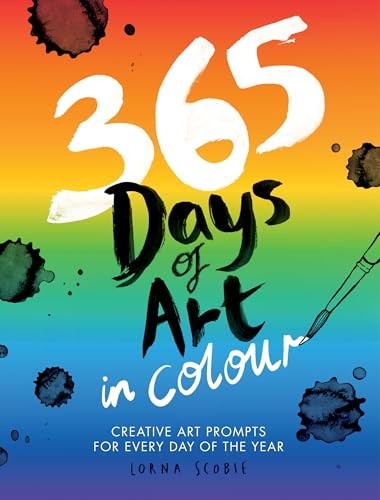 Lorna Scobie Unisex Multicolor 365 Days Of Art In Colour: Creative Art Prompts For Every Day Of - Image 7