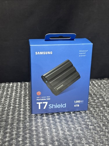 *BRAND NEW* Samsung T7 Shield 4TB USB 3.2 Gen 2 Type-C Portable External SSD