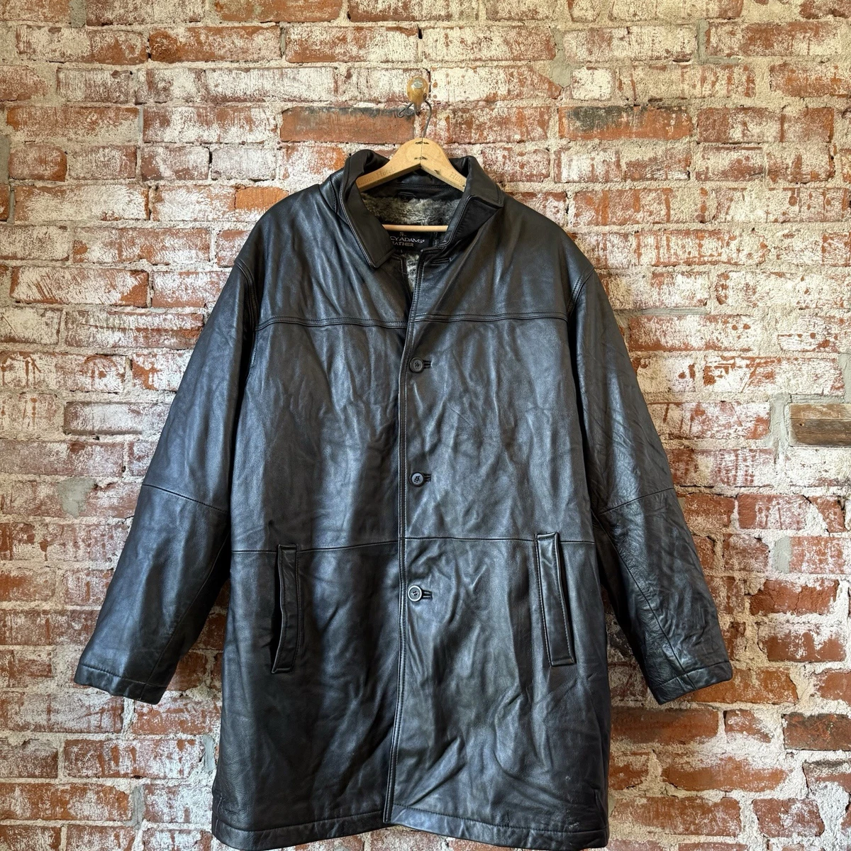 Stacy Adams Coats, Jackets & Vests Leather Outer Shell for Men for