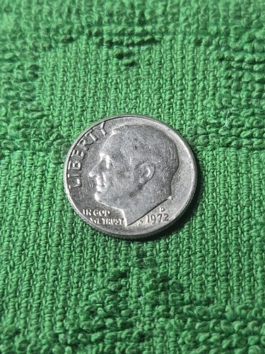 1972 D Roosevelt Dime Circulated