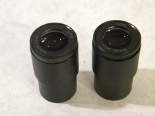 Nikon Microscope Eyepiece 10x / 21  Pair 