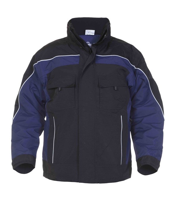 Hydrowear Rimini Simply No Sweat Waterproof Fixed Lining Pilot Jacket Navy / Black 2XL - Image 3