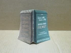 SAFES CARD old small illustrated advertising catalog