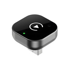 USB CarPlay Wireless Adapter 2-in-1 for iPhone Android Auto Compact Size Design