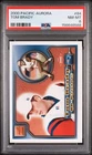 2000 PACIFIC AURORA #84 TOM BRADY ROOKIE RC PSA 8