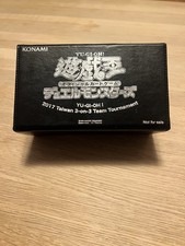 Yugioh OCG Deck Box Storage Case 2017 3 On 3 Taiwan Team Tournament
