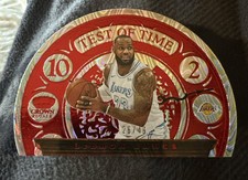 2020-21 Crown Royale Test Of Time Lebron James /49 Lakers Limited Print