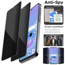 Anti-Spy Case Friendly Tempered Glass Screen Protector For Samsung Galaxy A57 5G