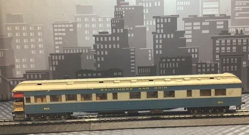 Coche de observación de pasajeros Rivarossi HO #5014 B & O 85' - ruedas de metal - HH - EC | Zustand: Used