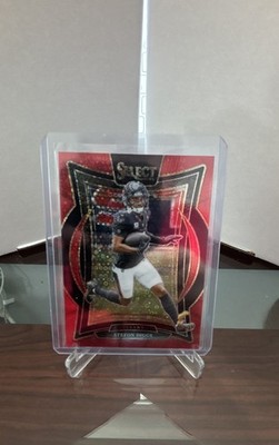 2024 Panini Select - Concourse Stefon Diggs #94 Red Disco Prizm /49
