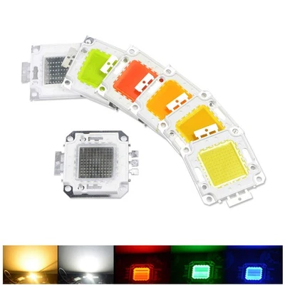 LED DIY Light COB SMD Bulb Chip 10W 20W 30W 50W 70W 100W 9-12V/36V High Power - Image 1 of 4