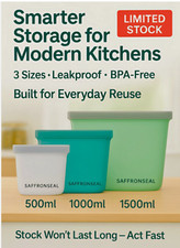 Image of Reusable Platinum Silicone Food Storage Bags 6 Pack Leakproof Freezer Safe