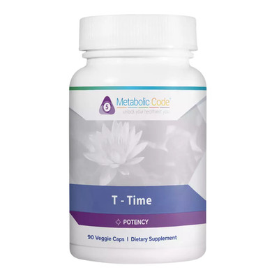 Metabolic Code T-Time Testosterone Support - 90 Capsules   Free Shipping