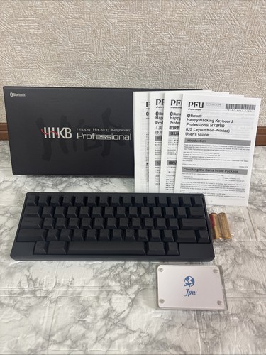 PFU HHKB Professional HYBRID Charcoal PD-KB800B English Layout Bluetooth USB-C