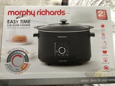 Morphy Richards Easy Time 6.5L Slow Cooker - 461021