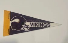 NFL Minnesota Vikings  Mini Pennant 4”x9" Wall Decor Flag Football Banner Lot61